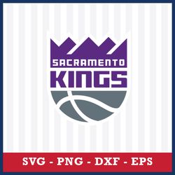 Sacramento Kings Svg, Sacramento Kings Logo Svg, Basketball Team Svg, NBA Svg, Sport Svg, Png Dxf Eps File