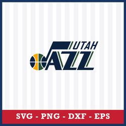 Utah Jazz Svg, Utah Jazz Logo Svg, Basketball Team Svg, NBA Svg, Sport Svg, Png Dxf Eps File