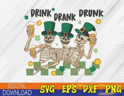 St Patricks Day svg,St Patricks svg,Dancing Skeletons Drink Beer svg,Irish Skeleton svg,St Patricks Day Gift,Lucky Shamr
