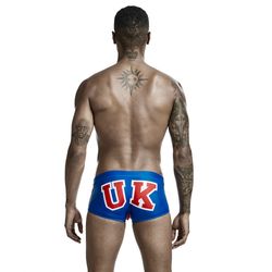 Seobean UK flag printed swimwear Men's beach board swimming boxers Size XXL