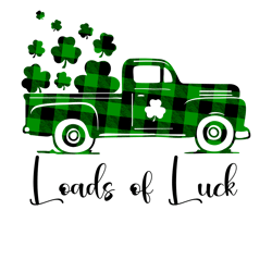 Lucky Truck  Shamrock Png, St Patrick's Day Png, Shamrock Png, St Patricks Png, Lucky Png File Cut Digital Download