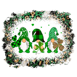 Gnome Shamrock Png, St Patrick's Day Png, Shamrock Png, St Patricks Png, Lucky Png File Cut Digital Download