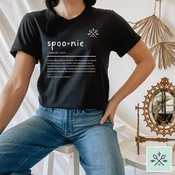 Spoonie Definition Shirt, Spoonie Shirt, Spoonie T-Shirt, Spoon Theory Shirt, Chronic Illness Awareness T-Shirt - T19