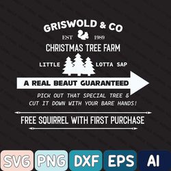 Griswold's Tree Farm Since 1989 Svg, Christmas Svg, Christmas Svg, Christmas Family, Christmas Gift, Women's Christmas S