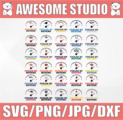 NFL Fueled By Haters Bundle svg png NFL logo Vector Printable Logo Cut Files Clipart Digital Download–Silhouette