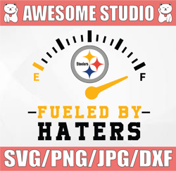 Fueled By Hater Pittsburgh Steelers SVG and PNG Files