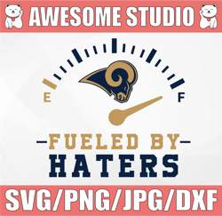 Fueled By Haters KC Chiefs SVG and PNG Files