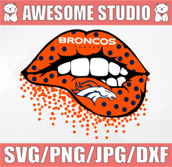 Denver Broncos Lips  Inspired png, Broncos png, Denver Broncos s png, Bears Clipart, Sublimation Football /NFL