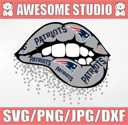 New England Patriots Inspired Lips png File Sublimation Printing, png file printable, sublimation
