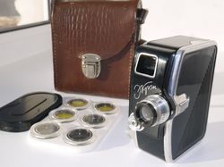 ekran ussr 60's 8mm soviet russian movie camera vintage decor