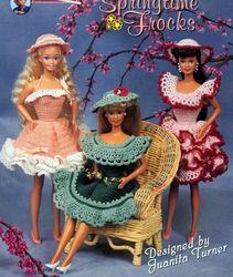 Digital | Crochet Dress for 11-1/2" Dolls | Crochet pattern for a vintage Barbie dress | Toys for Girls | PDF Template