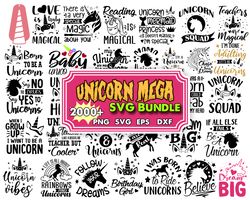 2000 Unicorn svg,unicorns,unicorn svg svg,unicorn, svg bundles,svg design bundle,T Shirt Designs SVG
