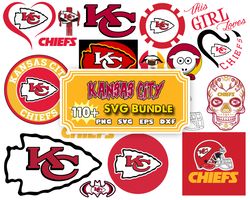 Kansas city chiefs svg, Chiefs svg Bundle,Chiefs svg, Clipart for Cricut, Football SVG, Football , Digital download