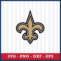 New Orleans Saints Svg, New Orleans Saints Logo Svg, NFL Svg, Sport Svg, Png Dxf Eps File