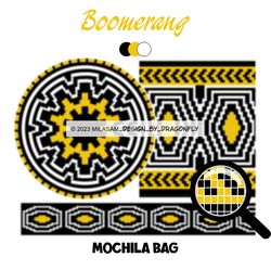 PATTERN: Tapestry crochet bag / wayuu mochila bag / 813