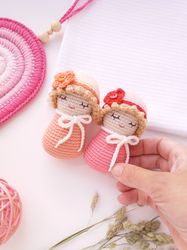 Crochet Small Doll Pattern, Amigurumi Doll Crochet Pattern