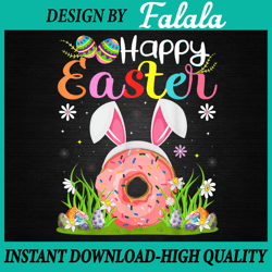 Donuts Food Lover Png, Egg Hunting Funny Donuts Png, Happy Easter Png, Easter Png, Digital download