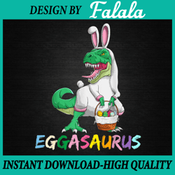 Dinosaurs Happy Eastrawr Png, Happy Easter Bunny Saurus Rex, Easter Dinosaur, Easter Png, Digital download