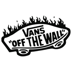 Logo vans Brand Svg, Fashion Brand Svg,Vans Off The Wall svg,Vans Off The Wall logo Silhouette Svg Files