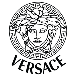 Versace SVG, Versace Logo PNG, Versace Medusa Half Face vector