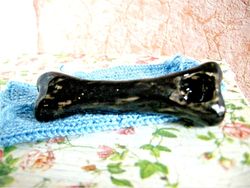 Ceramic pipe black bone. Gothic Smoking Pipe Tobacco