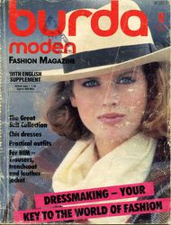 Retro Vintage Sewing Magazine Burda PDF 9 September 1983 In German