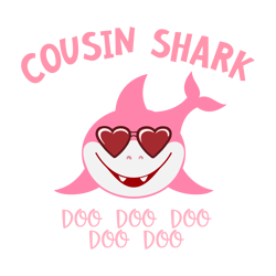 Baby shark svg, Baby shark cricut svg, Baby shark clipart svg, cousin shark svg File Cut Digital Download