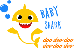 Baby shark svg , Baby shark cricut svg , Baby shark clipart File Cut Digital Download