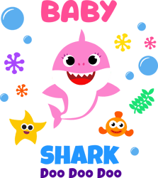 Baby shark doo svg , Baby shark cricut svg , Baby shark clipart File Cut Digital Download