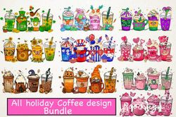 Holiday Coffee Design Bundle Graphic