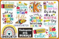 Kindergarten SVG Design Bundle Graphic
