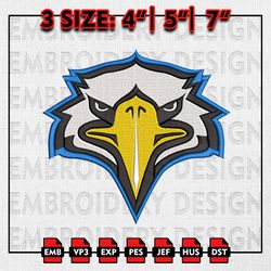 Morehead State Eagles Embroidery files, NCAA D1 teams Embroidery Designs, Machine Embroidery Pattern