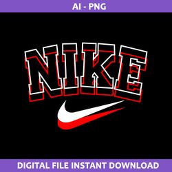 Nike Swoosh Logo Png, Nike Logo Png, Swoosh Png, Fashion Brands Png, Sport Brand Png, Ai Digital File