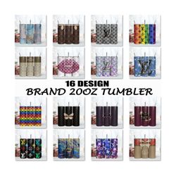 16 Design Fashion 20Oz Tumbler Wrap, Brand Tumbler Wrap