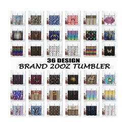 Brand 20Oz Tumbler Wrap 36 Design, Fashion Tumbler Wrap