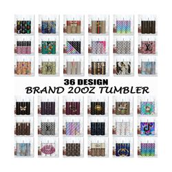 36 Design Famous Brand 20Oz Tumbler, Fashion 20Oz Tumbler Wrap