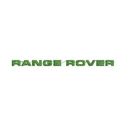 Range Rover Logo Embroidery Download File Logo Car Embroidery Digitizing