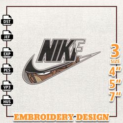 Nike Zoro Anime Embroidery Designs Digital Machine Embroidery Design
