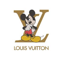 Louis Vuitton Mickey Mouse Embroidery Design Download Logo Embroidery Design