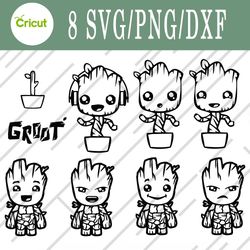 Groot svg, Groot bundle svg, Png, Dxf, Cutting File, Svg Files for Cricut, Silhouette