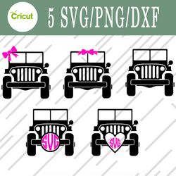 Jeep svg, Jeep bundle svg, Png, Dxf, Cutting File, Svg Files for Cricut, Silhouette