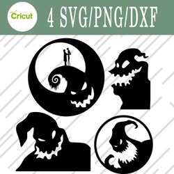 Oogie Boogie svg, Oogie Boogie bundle svg, Png, Dxf, Cutting File, Svg Files for Cricut, Silhouette