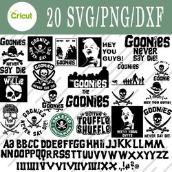 The Goonies svg, The Goonies bundle svg, Png, Dxf, Cutting File, Svg Files for Cricut, Silhouette