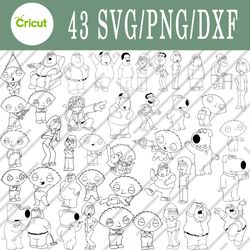 Griffin svg, Griffin outline svg, Griffin bundle svg, Png, Dxf, Cutting File, Svg Files for Cricut, Silhouette