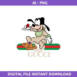 Goofy Gucci Png, Gucci Logo Png, Goofy Png, Disney Gucci Png, Ai Digital File