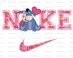 Eeyore And Piglet Nike x Nike Png, Logo Brand Png, Winnie The Pooh Nike Png, Nike Png, Instant Download, Sublimation