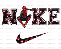 Superhero Spiderman Nike Png x Nike Png, Logo Brand Png,Spider-Man Nike Png, Nike Png, Instant Download, Sublimation