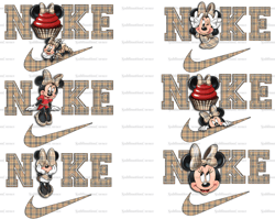 7x Minnie Mouse Fashion Nike Bundle x Nike Png, Logo Brand Png, Nike Png, Instant Download, Sublimation