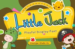 Little Jack Trending Fonts - Digital Font