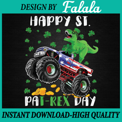 Happy St Pat Trex Day Dino St Patricks Day 2023 Funny Png, St Patricks Day Png, Patrick Day Png, Digital download